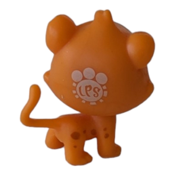 Littlest Pet Shop #4017 Anik Von Fleel Leopard Cat Mini - Picture 2 of 3